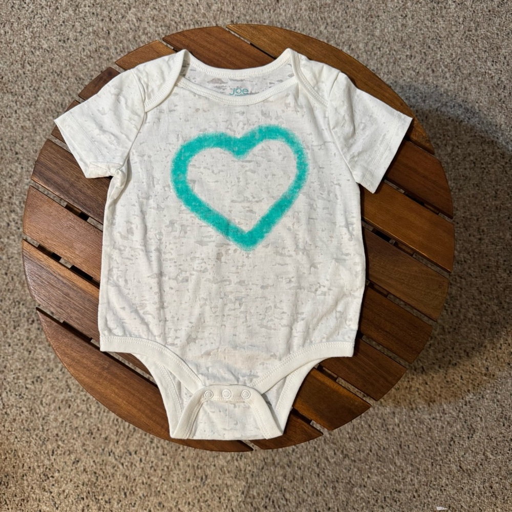NWOT Joe Fresh Baby Girls short Sleeve Bodysuit